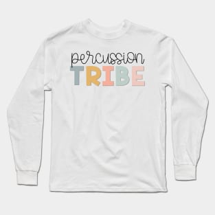 Percussion Tribe Muted Pastels Long Sleeve T-Shirt